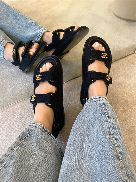 chanel dad sandals buy|chanel dad sandals for sale.